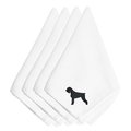 Carolines Treasures Giant Schnauzer Embroidered Napkins, Set of 4 BB3473NPKE